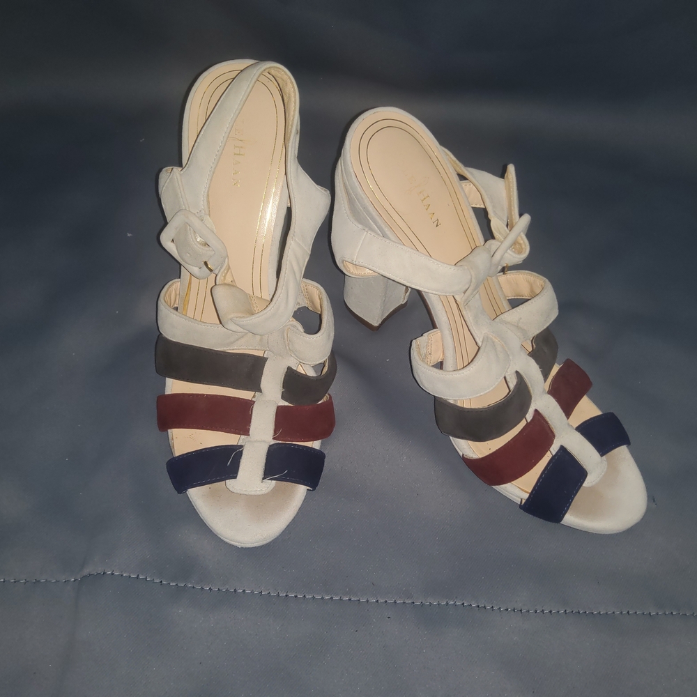 Cole Haan Women's Multicolor Strappy Sandals